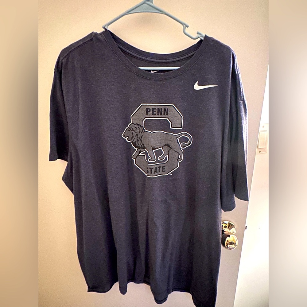 Penn State Stone Blue Nike Tee